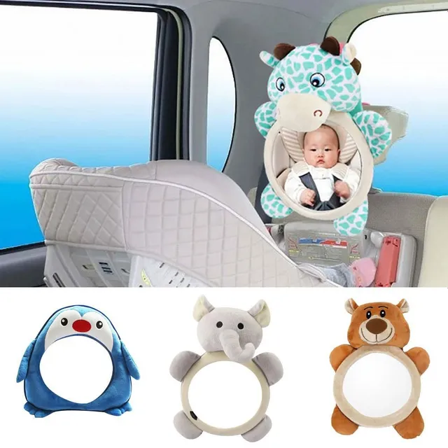 Cute car mirror for car seat