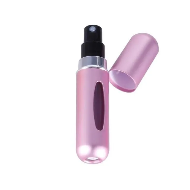 Mini parfümös üveg 5 ml matte pink