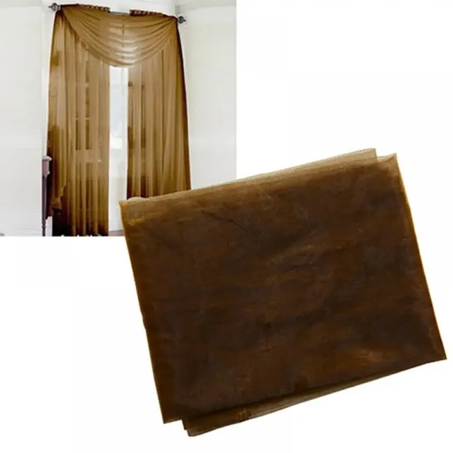 Quality cheap curtains 200x100 cm - choice of 9 colours
