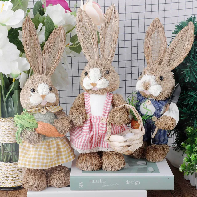 Cute decorative Easter bunnies