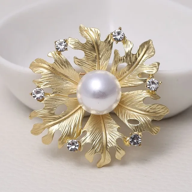 Luxury artistic ball brooch Sylviane