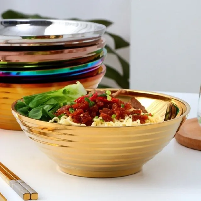 Stainless steel bowl 2 pcs