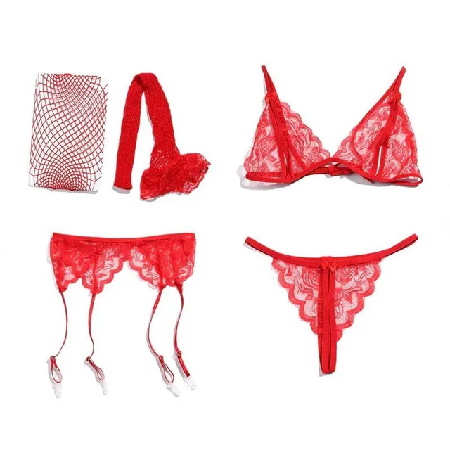 Ladies 4 piece sexy set