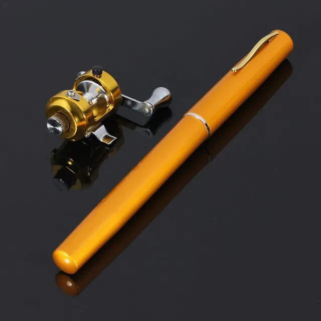 Fishing rod with pen-shaped reel - 6 colours