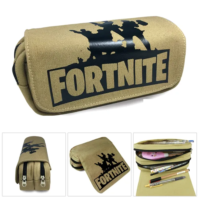 Large capacity school kit case with Fortnite print As show2