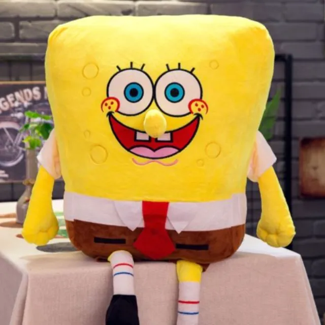 Spongebob or Patrick plush toy