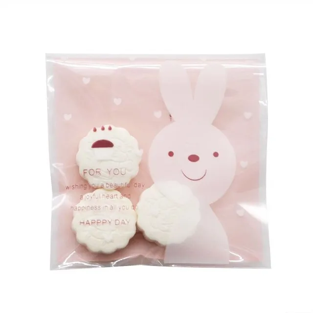 Gift bag for sweets with animal 50 pcs