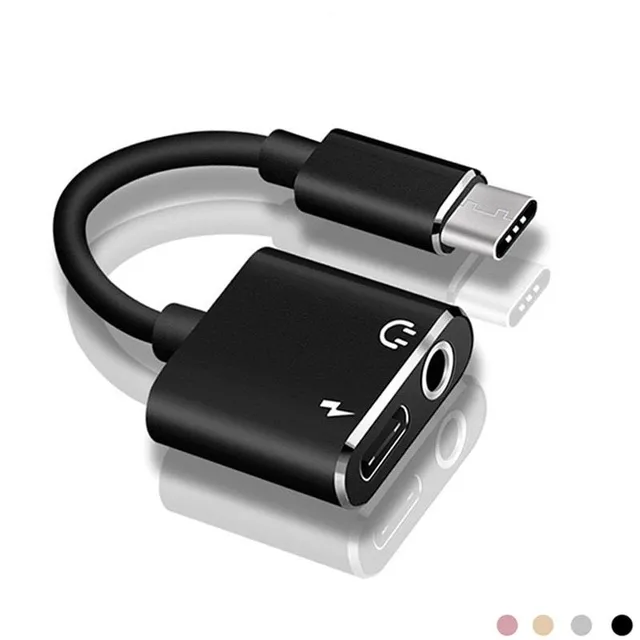 Adaptor USB-C la jack 3,5 mm / USB-C K6