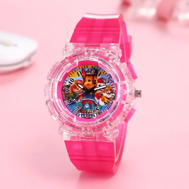 Children's classic watch with the motif of the Astaria Paw Patrol