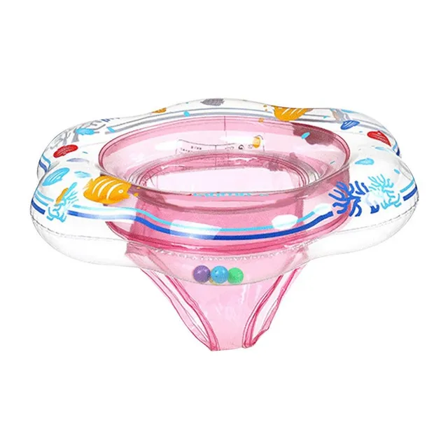 Inflatable circle into water for the smallest Pink