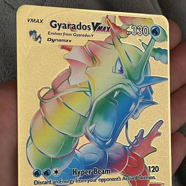 Collector card pokemon - metal version