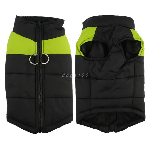 Two-colour chamois vest Mex for dogs