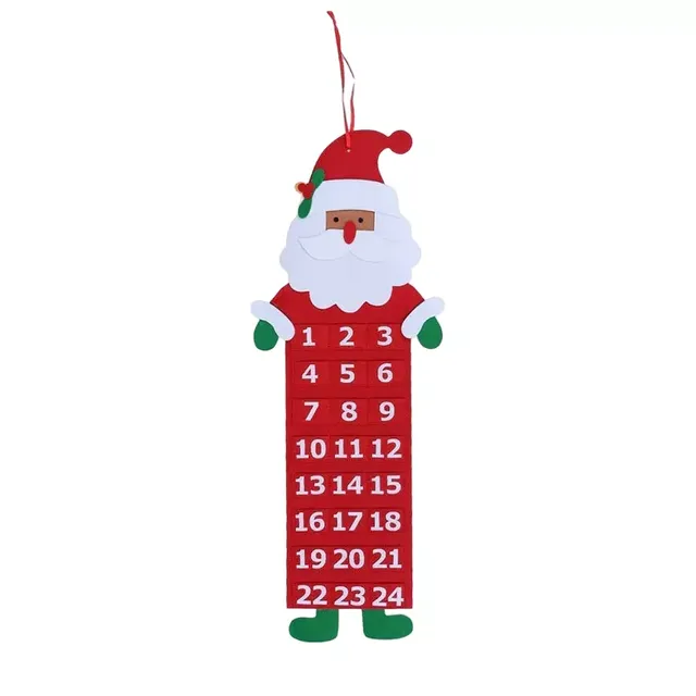 Hinged Advent calendar 79 x 21 cm