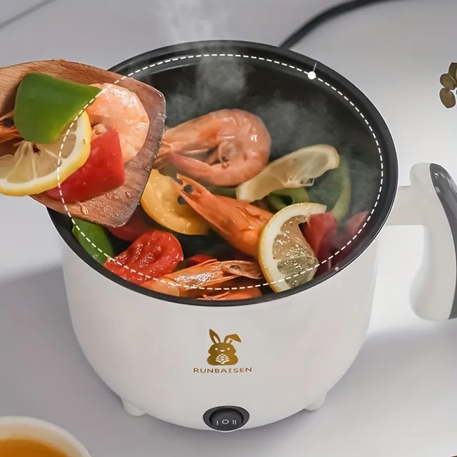 Electric multifunction pot 1,8L with steam basket
