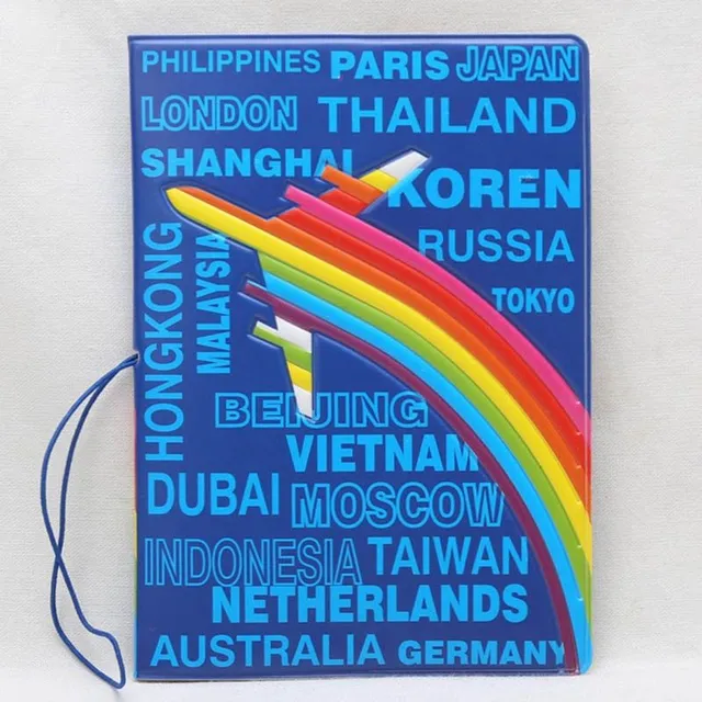 Designer travel passport case in several styles