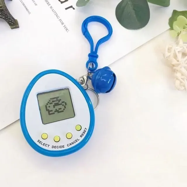 Hra Tamagotchi vo vajcovom tvare s rôznymi motívmi