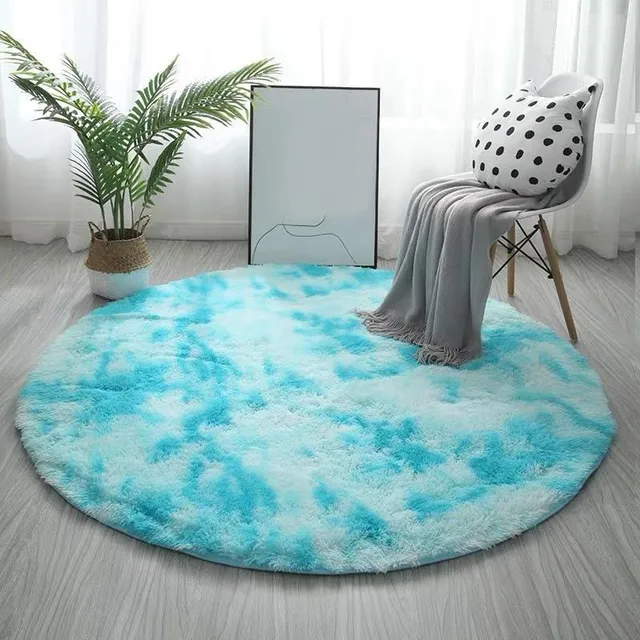 Fluffy Round Carpet Rare