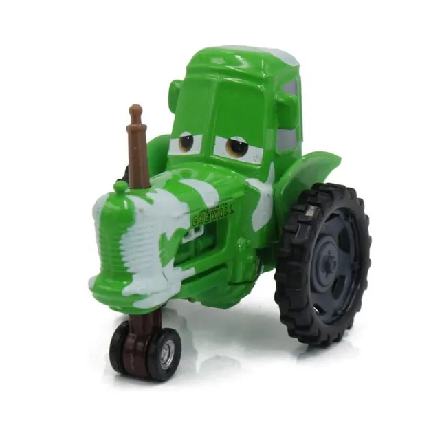 Model de tractor modern și stilat, de dimensiuni mici, pentru joacă din filmul Disney preferat, Mașini