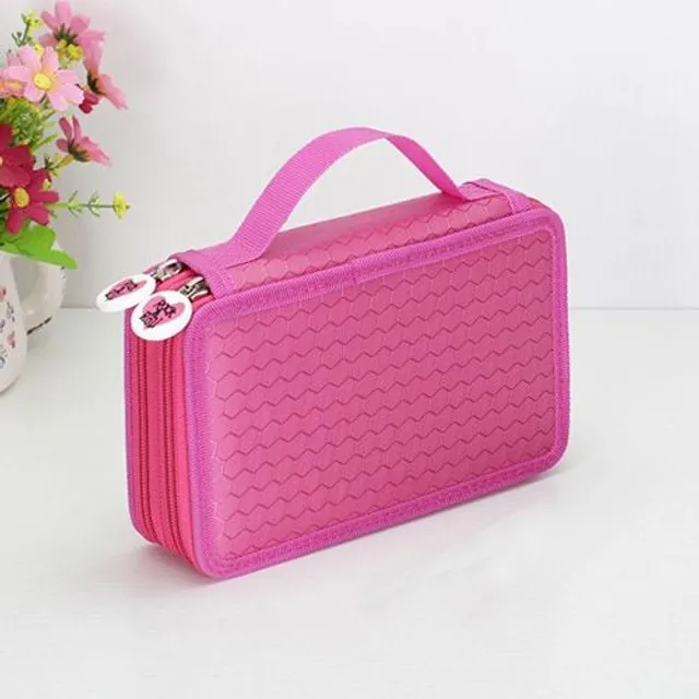 School pencil case for school supplies in trendy design