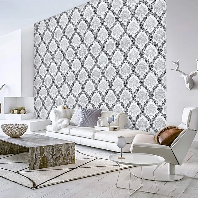 Self-adhesive wallpaper on wall G2415