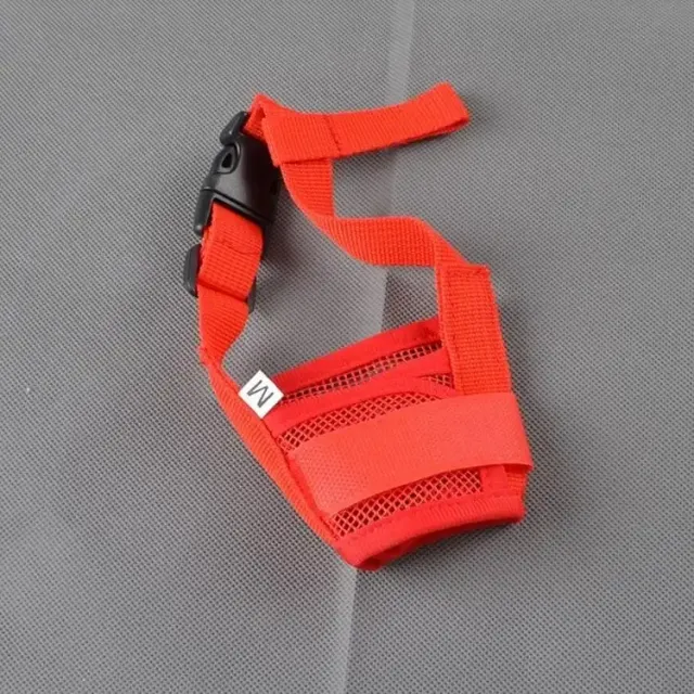 Special muzzle for dogs against barking - more color and size variants