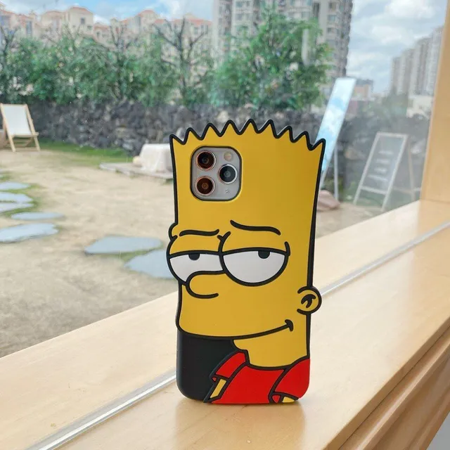 Okładka ochronna iPhone’a z drukiem Simpson