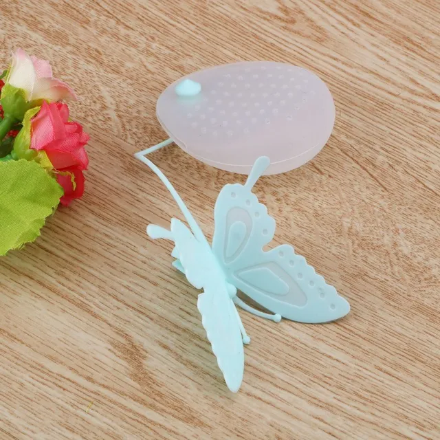 Silicone butterfly tea sieve