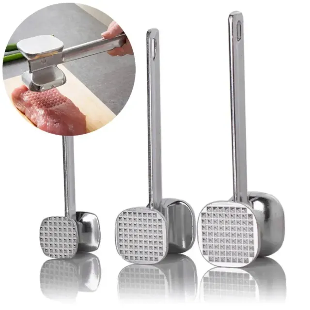 1 Hammer for meat with two sides for tearing of stainless steel
