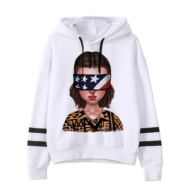 Women's modern sweatshirt Stranger Things