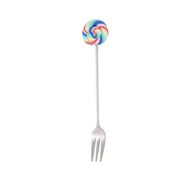 Stylish and elegant cutlery with theme lollipops for children and adults