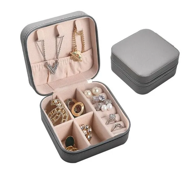 Ladies jewellery organiser - rectangular jewellery box