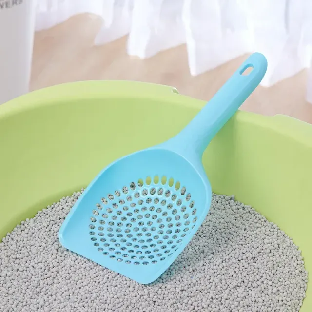 Lopată rezistentă și groasă pentru curățarea litierelor pisicilor - lopată din plastic pentru nisip pentru pisici și curățarea toaletei