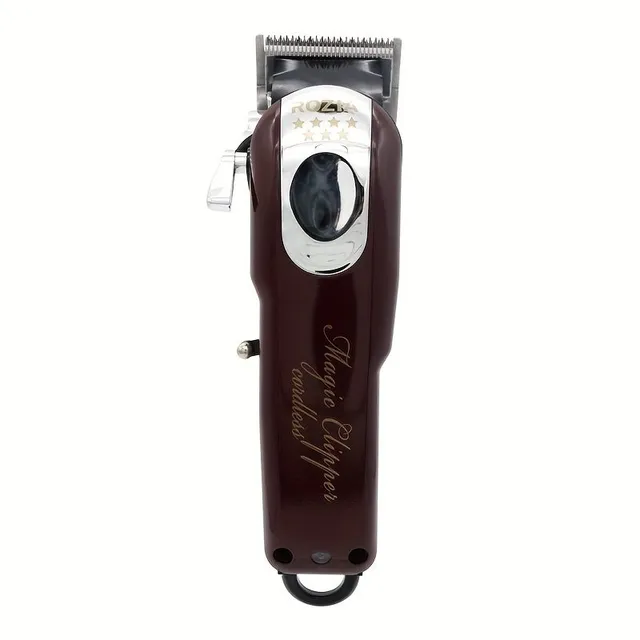 Professional men's hair and beard machines with USB charging and self-adjustable blade