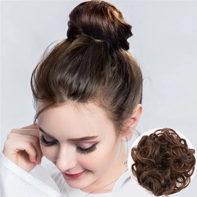 Hairpiece in the shape of a bun