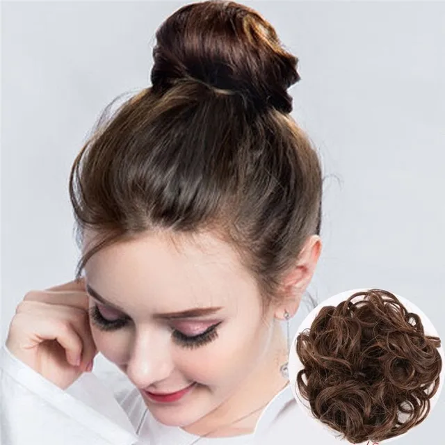 Postiche en forme de chignon