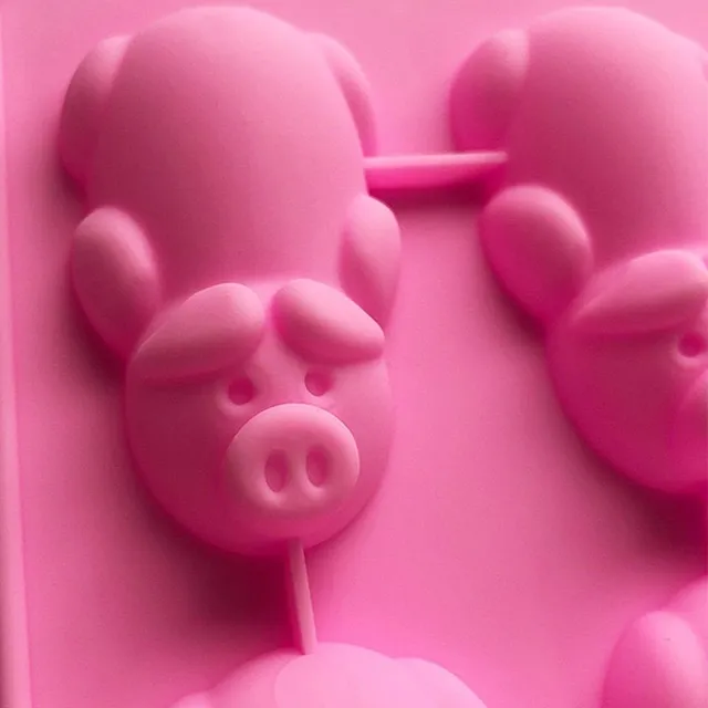 Silicone mould of piggy bank