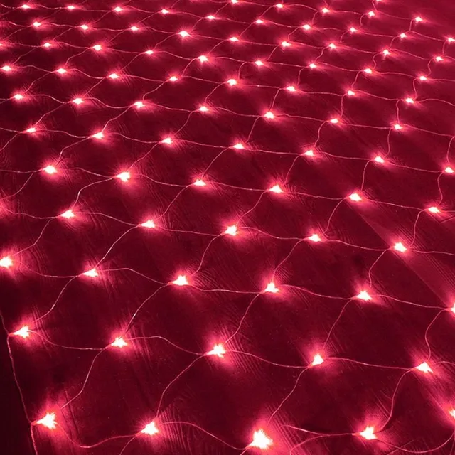 Stylowa kurtyna LED zewnętrzna - różne kolory