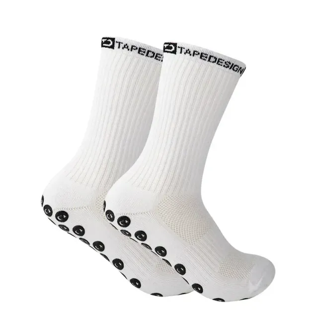 Unisex anti-slip socks for football, basketball and hockey