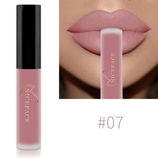 Matt waterproof long-lasting lipstick - more colors