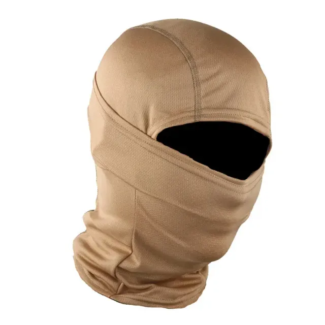 Masking mask with hood for hunting, fishing, cycling, skiing and paintball