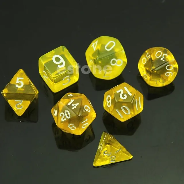 Dice set 7 k