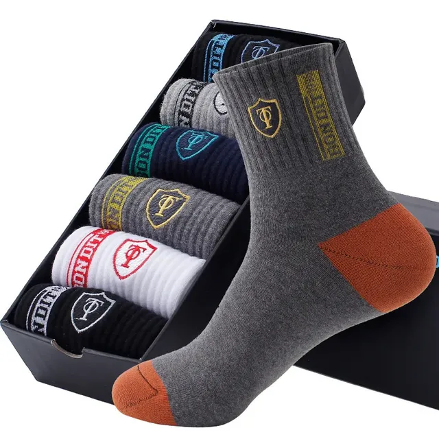 5 Spring Couples and Autumn Sports Socks - Absorb Pot, They are Breathable, Thin and Comfortable