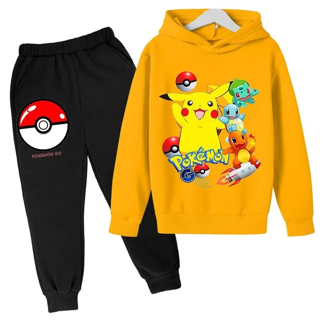 Kids stylish tracksuit with Pokémon motif - various types