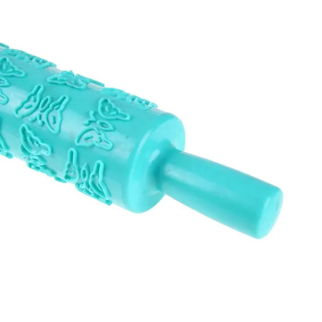 Patterned dough roller, 35 cm