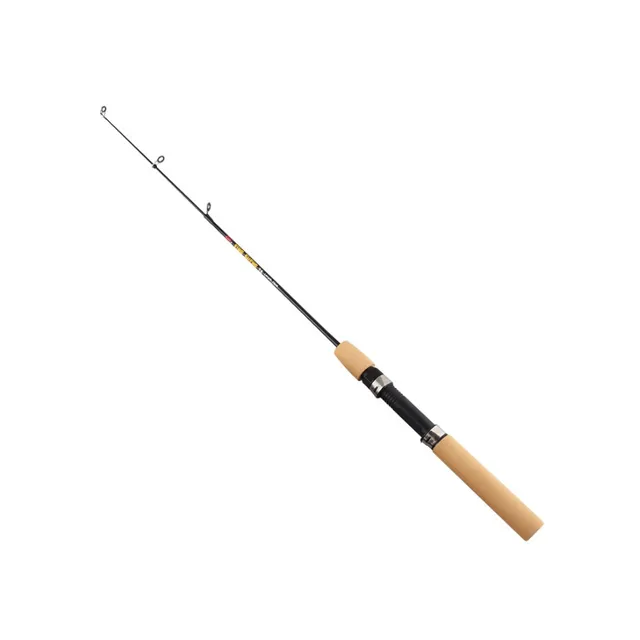 Lansetă de pescuit cu mâner din lemn