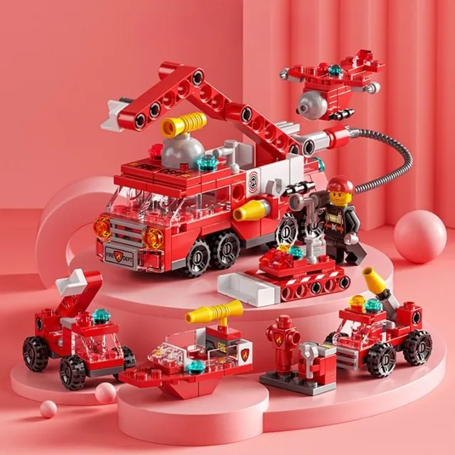 Schöner Bausatz für Kinder FIREFIGHTERS