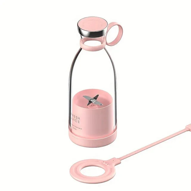 Mini mixer electric fără fir pentru fructe și smoothie - 350 ml