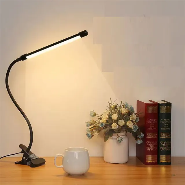 Klip na stůl s LED lampou na ochranu zraku