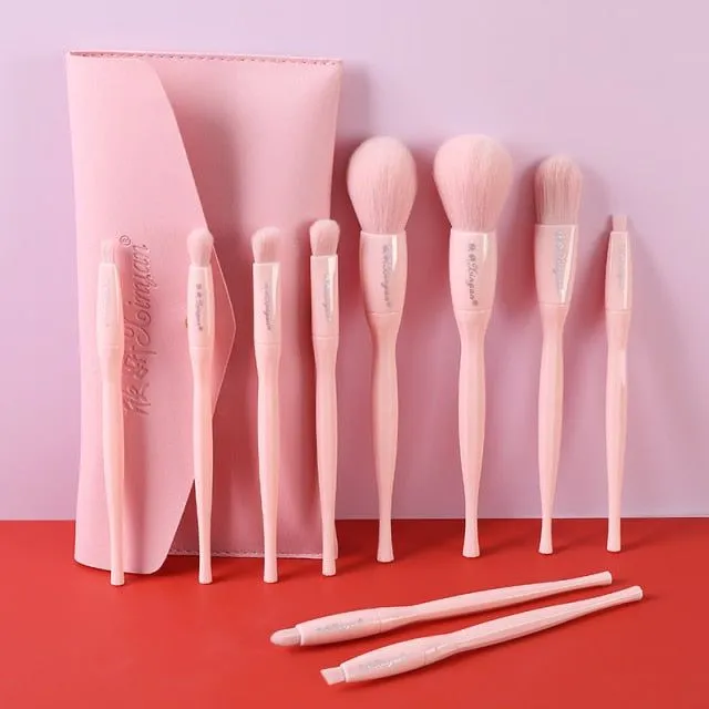 Cosmetic brushes set - multiple colours
