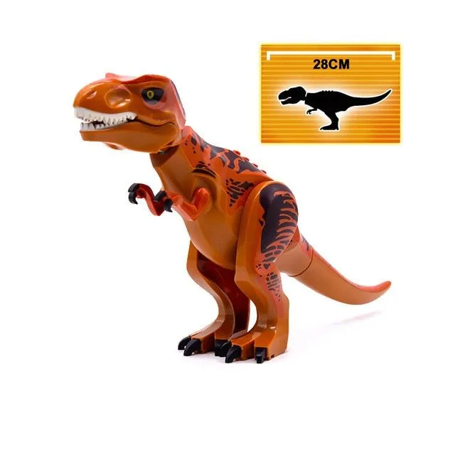 Jurassic Park dinoszaurusz Legóhoz 29 cm - különböző változatokban